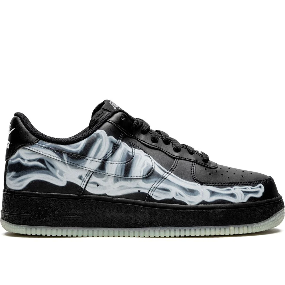Nike Air Force 1 Low "Skeleton - Black"