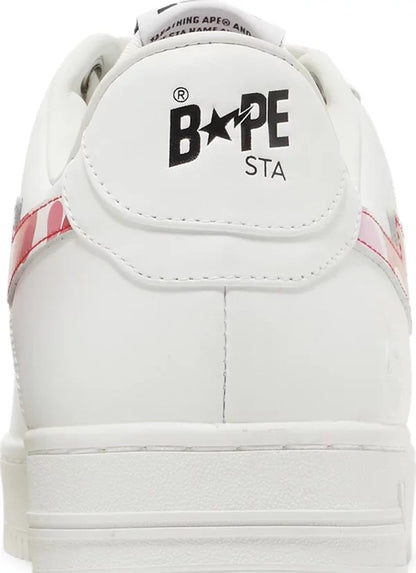 BAPESTA White ABC Camo Pink 2021