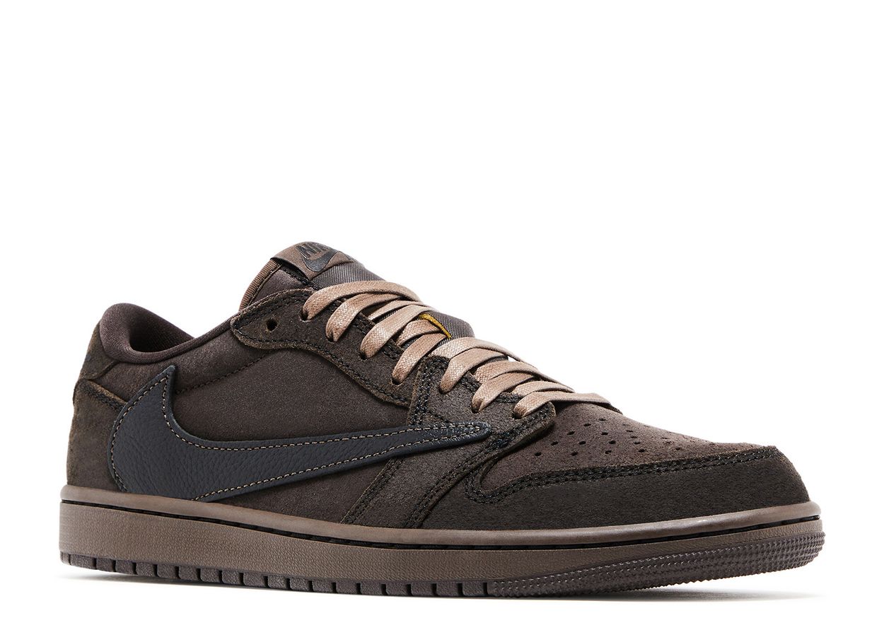Jordan 1 Low X Travis Scott "Velvet Brown"